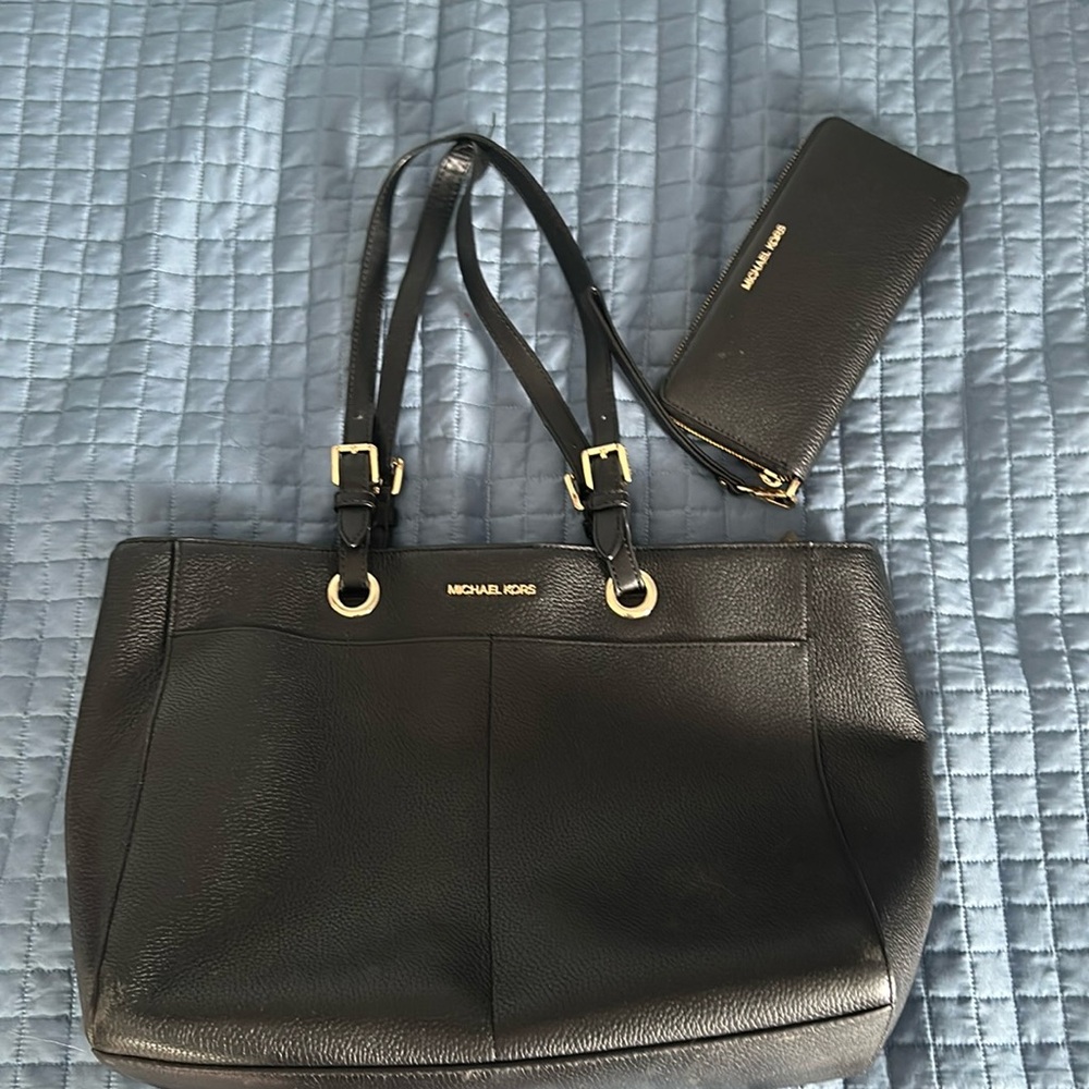 Well Loved Michael Kors Bag and Wallet